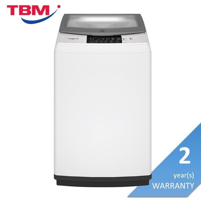 Electrolux EWT0H88H1WB Top Load Washer Cyclonic Care Pulsator 10.5 kg | TBM Online