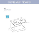 Fotile GHG78215 Cooker Gas Hob | TBM Online