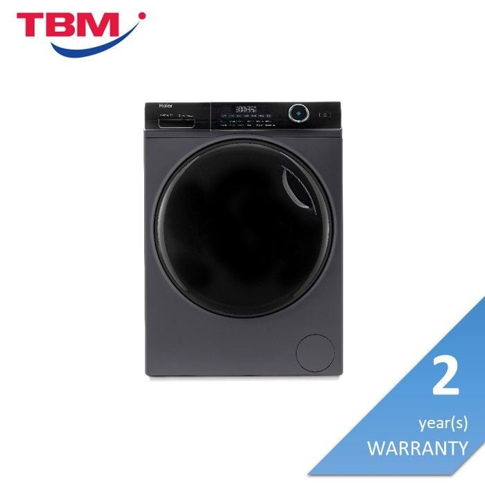 Haier HW90-BP14959S6 Front Load Washer 9.0KG Super Drum Super Inverter Starry Silver | TBM - Your Neighbourhood Electrical Store