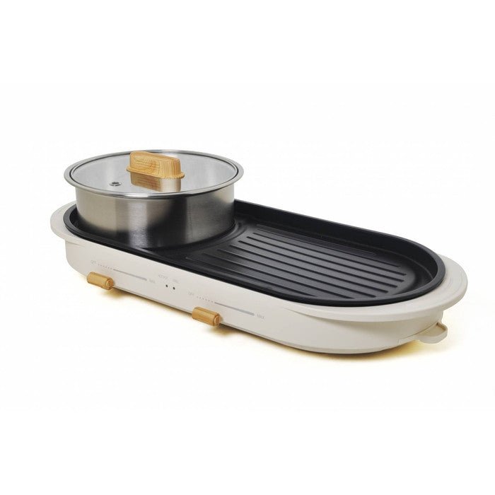 Hanabishi HA3919SB Electric Hot Pot With BBQ Grill | TBM Online