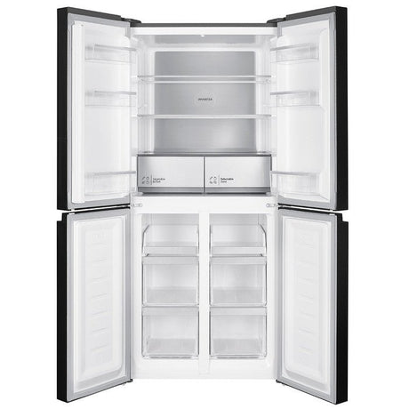 Hitachi HR4N7522DSXMY 4 Doors Fridge 466L Dual Sensing Control Metal Backwall Design | TBM Online