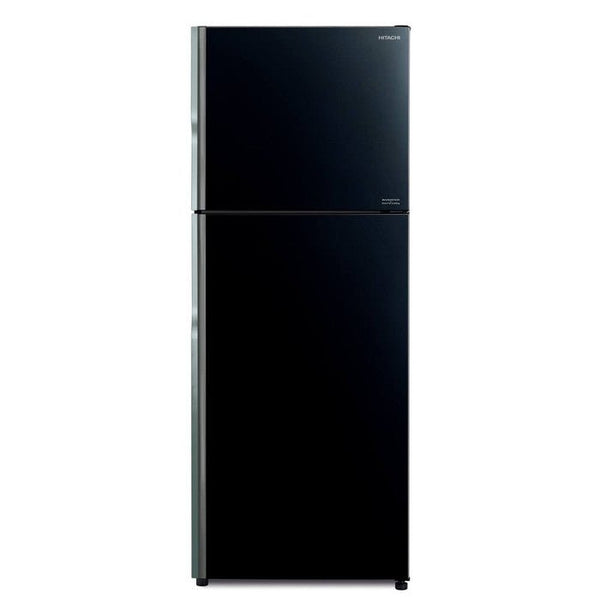 Hitachi R-VGX490PM9 GBK 2 Doors Fridge Inverter G443L Glass Black | TBM Online