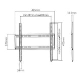 Homestar HLP-330 Plasma / Lcd Wall Bracket 26" ~ 55" | TBM Online
