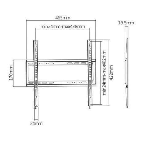 Homestar HLP-330 Plasma / Lcd Wall Bracket 26" ~ 55" | TBM Online