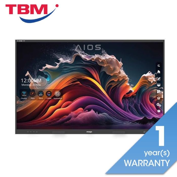 Imago IMB-86-AIOS-L AIOS Lite 86" 4K LED Panel With 20 Touch Points | TBM Online