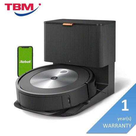 iRobot J755800 Roomba J7+ Self-Emptying Robot Vacuum | TBM Online