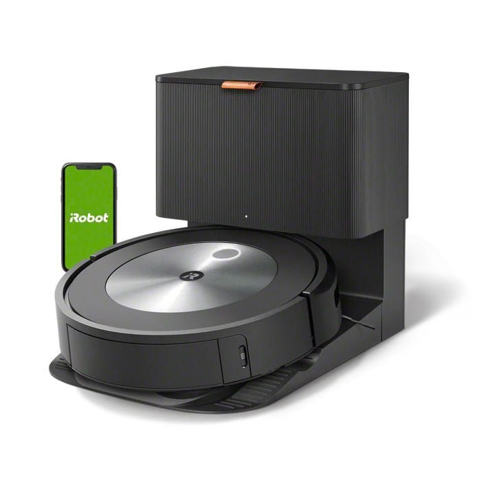 iRobot J755800 Roomba J7+ Self-Emptying Robot Vacuum | TBM Online