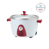 Khind RC110M Anshin Conventional Rice Cooker SS Inner Pot 1.0L White | TBM Online