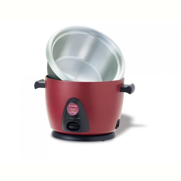 Khind RC118M RED Anshin Conventional Rice Cooker SS Pot 1.8L Red | TBM Online