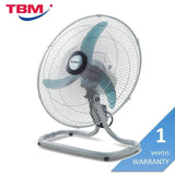 Khind FF1811 Floor Fan 18" Silver | TBM Online