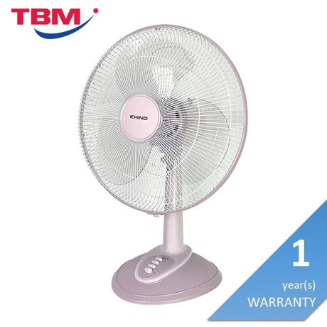 Khind TF1610SE Table Fan 16" Sweet Lavender | TBM Online