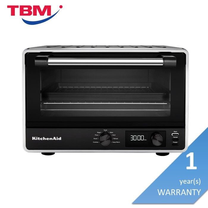 KitchenAid 5KCO211BBM ATOM Countertop Oven Matte Black | TBM Online