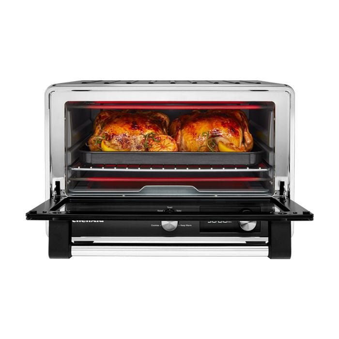 KitchenAid 5KCO211BBM ATOM Countertop Oven Matte Black | TBM Online