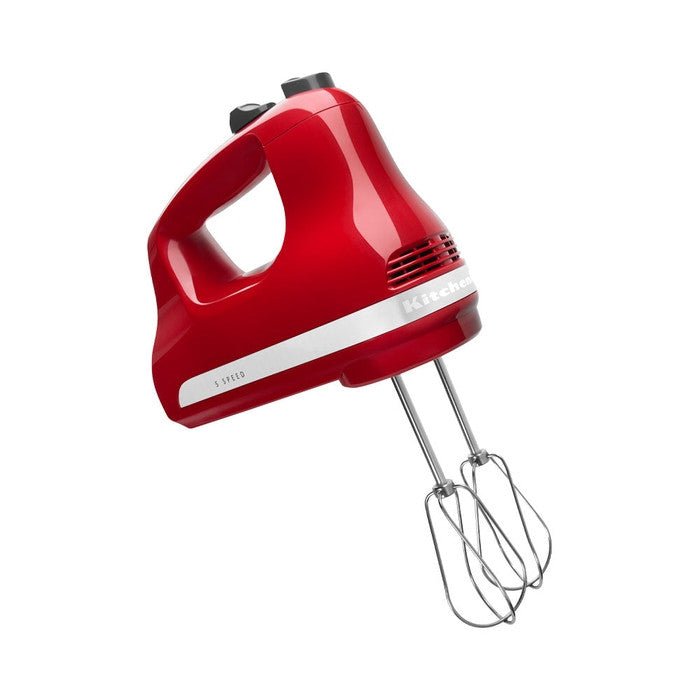 KitchenAid 5KHM5110BER 5 Speed Hand Mixer Empire Red | TBM Online