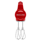 KitchenAid 5KHMB732GER Hand Mixer Cordless 7 Speed - Empire Red | TBM Online