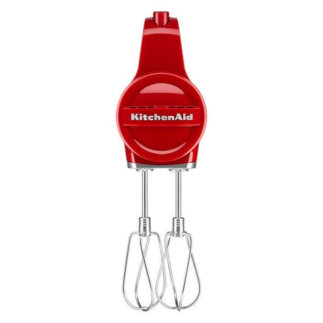 KitchenAid 5KHMB732GER Hand Mixer Cordless 7 Speed - Empire Red | TBM Online