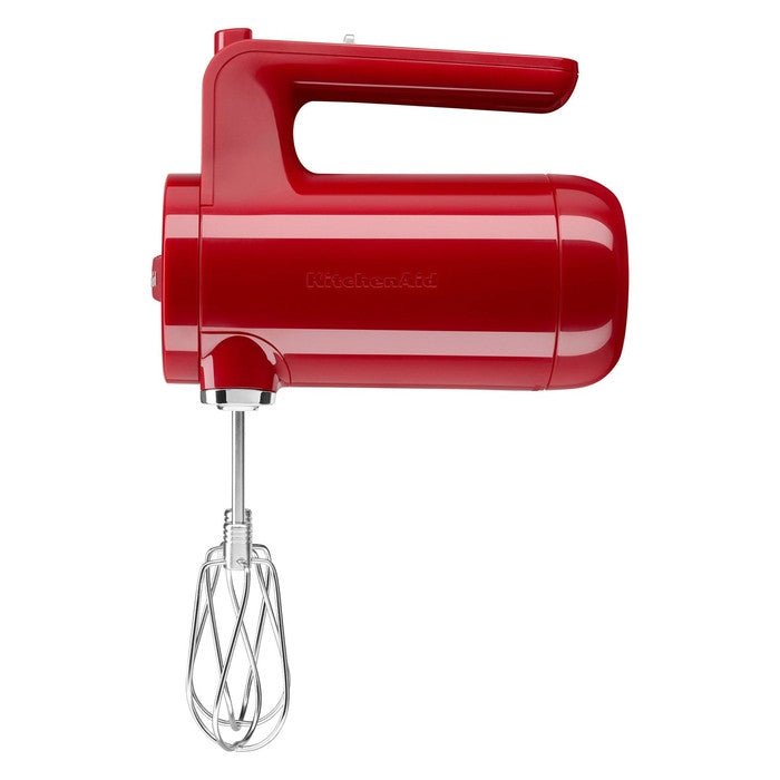 KitchenAid 5KHMB732GER Hand Mixer Cordless 7 Speed - Empire Red | TBM Online