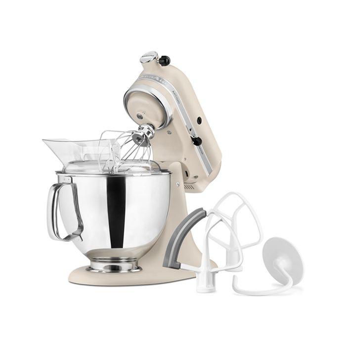 KitchenAid 5KSM175PSBFL Stand Mixer Artisan With Twin Bowls 4.8L Fresh Linen | TBM Online