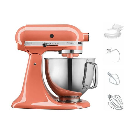 KitchenAid 5KSM150PSBPH Stand Mixer Artisan Tilt Head Stand 4.8L Bird Of Paradise | TBM Online