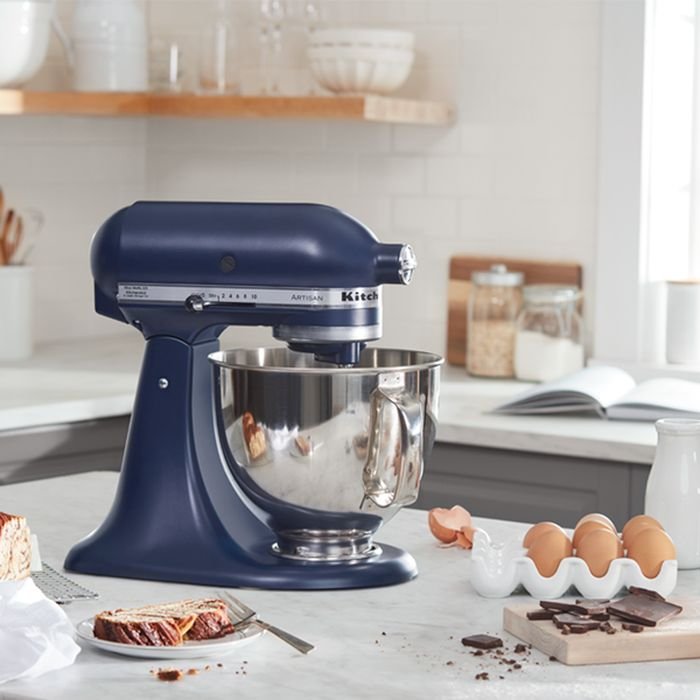 Dark blue online kitchenaid mixer