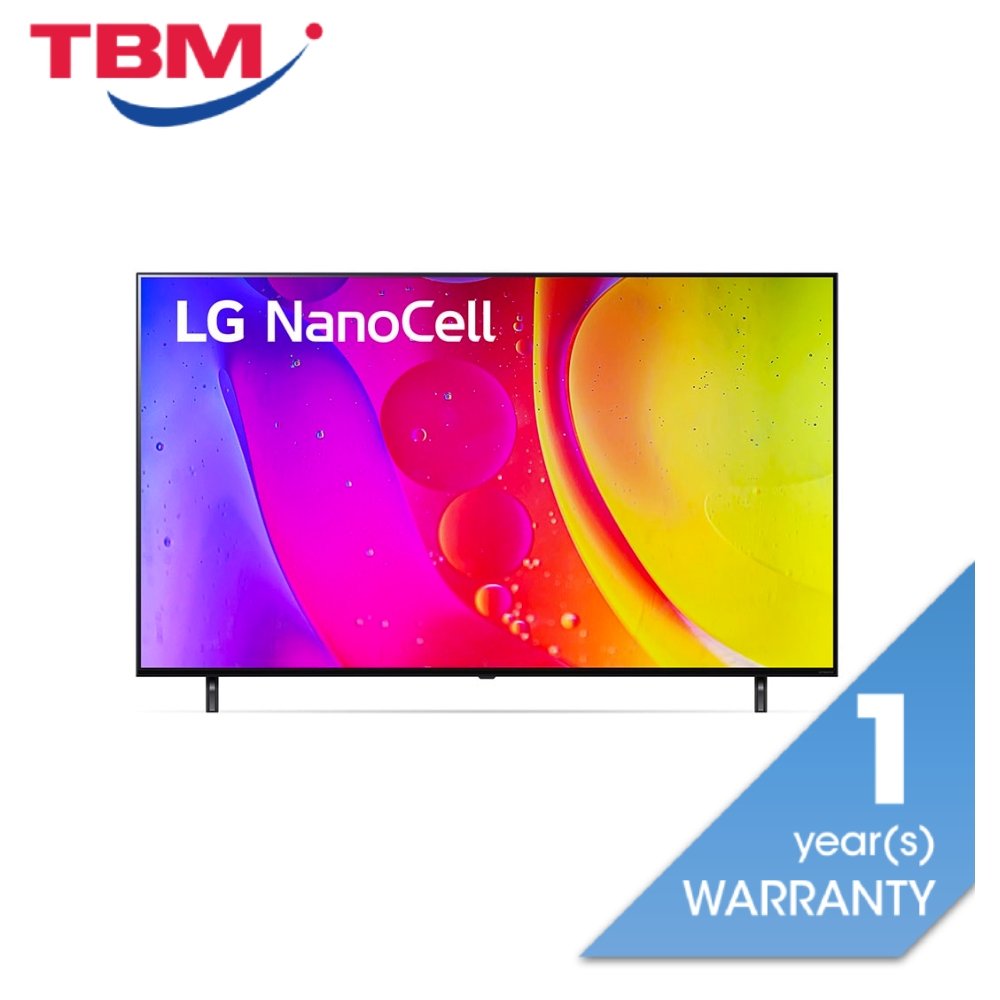LG 55NANO80SQA 55" 4K Smart NanoCell Tv | TBM Online