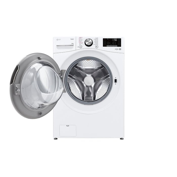 LG F2724SVRW Front Load Washer 24.0kg Tempered Glass Door | TBM Online