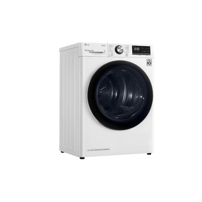 LG VD-H9066WS Dryer 9.0 KG Dual Inverter Heat Pump | TBM Online