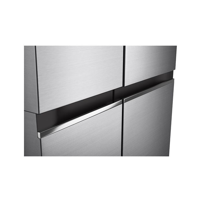 LG GC-B257SLVL Fridge Side By Side Smart Inverter Door Cooling Platinum N655L Silver | TBM Online