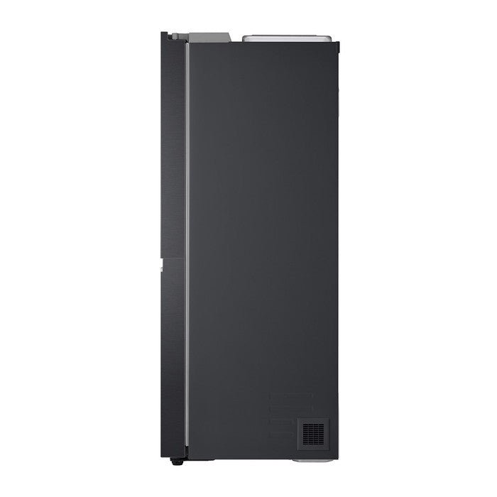 LG GC-L257CQEL Fridge Side-By-Side Smart Inverter UV Nano WiFi N635L Matte Black | TBM Online