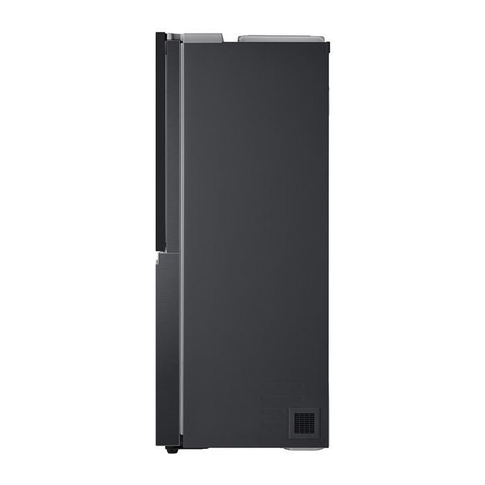 LG GC-X257CQES Fridge Side By Side Smart Inverter Wifi N635L Matte Black | TBM Online