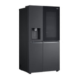 LG GC-X257CQES Fridge Side By Side Smart Inverter Wifi N635L Matte Black | TBM Online