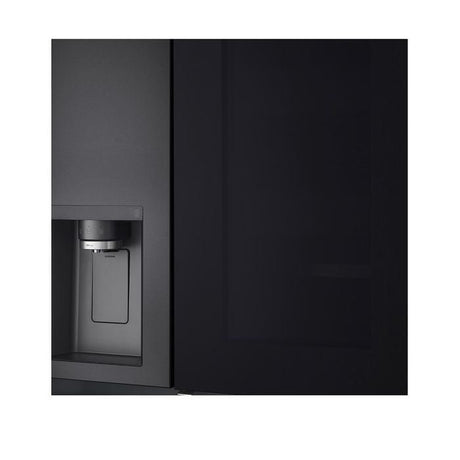 LG GC-X257CQES Fridge Side By Side Smart Inverter Wifi N635L Matte Black | TBM Online
