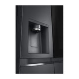LG GC-X257CQES Fridge Side By Side Smart Inverter Wifi N635L Matte Black | TBM Online