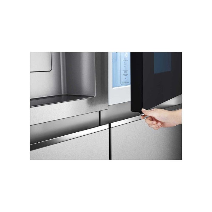 LG GC-X257CSES Side-By-Side Fridge Smart Inverter WiFi N635L Noble Silver | TBM Online