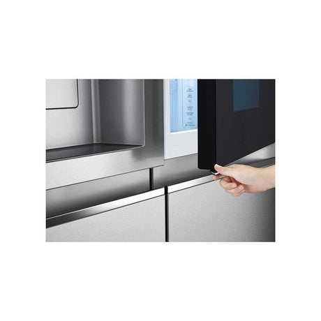 LG GC-X257CSES Side-By-Side Fridge Smart Inverter WiFi N635L Noble Silver | TBM Online
