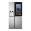 LG GC-X257CSES Side-By-Side Fridge Smart Inverter WiFi N635L Noble Silver | TBM Online
