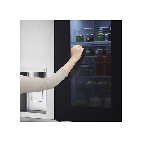 LG GC-X257CSES Side-By-Side Fridge Smart Inverter WiFi N635L Noble Silver | TBM Online