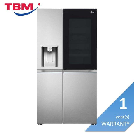 LG GC-X257CSES Side-By-Side Fridge Smart Inverter WiFi N635L Noble Silver | TBM Online