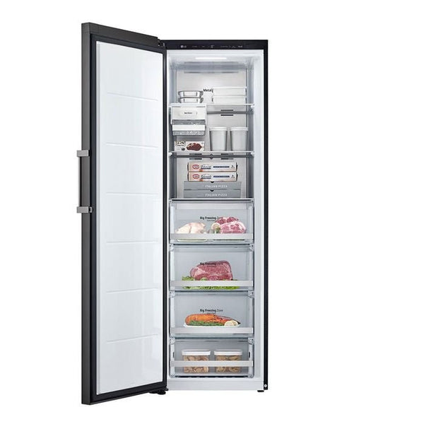 LG GC-B414FGQF Upright Freezer 321L With Multi Air Flow Beige