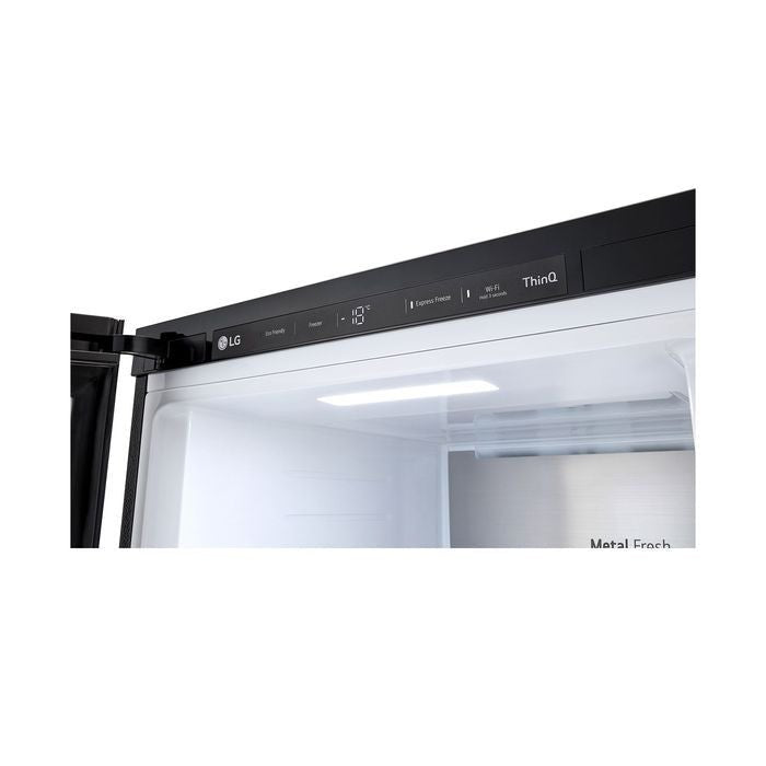 LG GC-B414FGQF Upright Freezer 321L With Multi Air Flow Beige | TBM Online