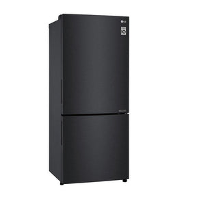 LG GC-B529NQCM 2 Doors Fridge 420L Trimless Tempered Glass Shelf Matte Black | TBM Online