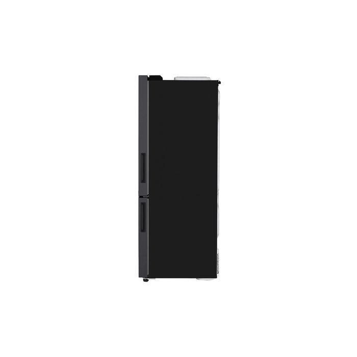 LG GC-B529NQCZ Fridge 2 Doors G454L Bottom Freezer With Inverter Lineir Compressor And Door Cooling Matte Black | TBM Online