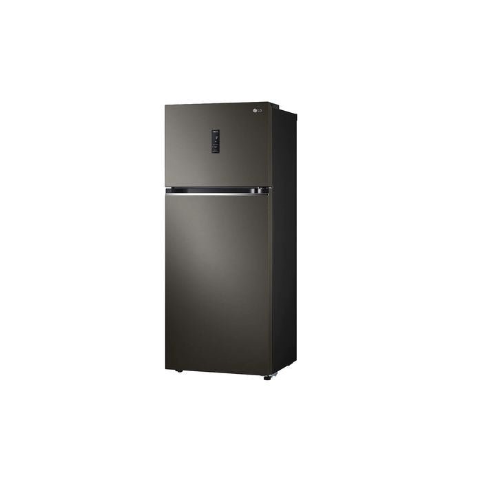 LG GN-B392PXBK Fridge 2 Doors N395L Inverter Door Cooling Multi Air Flow Black Steel | TBM Online