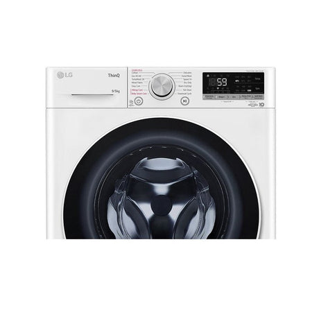 LG FV1209D4W Front Load Washer 9.0 kg Dryer With AI Direct Drive & Steam 5.0 kg | TBM Online