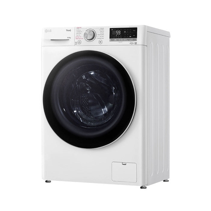 LG FV1209D4W Front Load Washer 9.0 kg Dryer With AI Direct Drive & Steam 5.0 kg | TBM Online