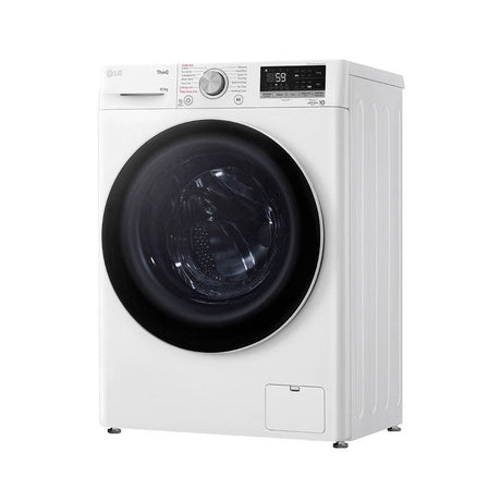 LG FV1209D4W Front Load Washer 9.0 kg Dryer With AI Direct Drive & Steam 5.0 kg | TBM Online