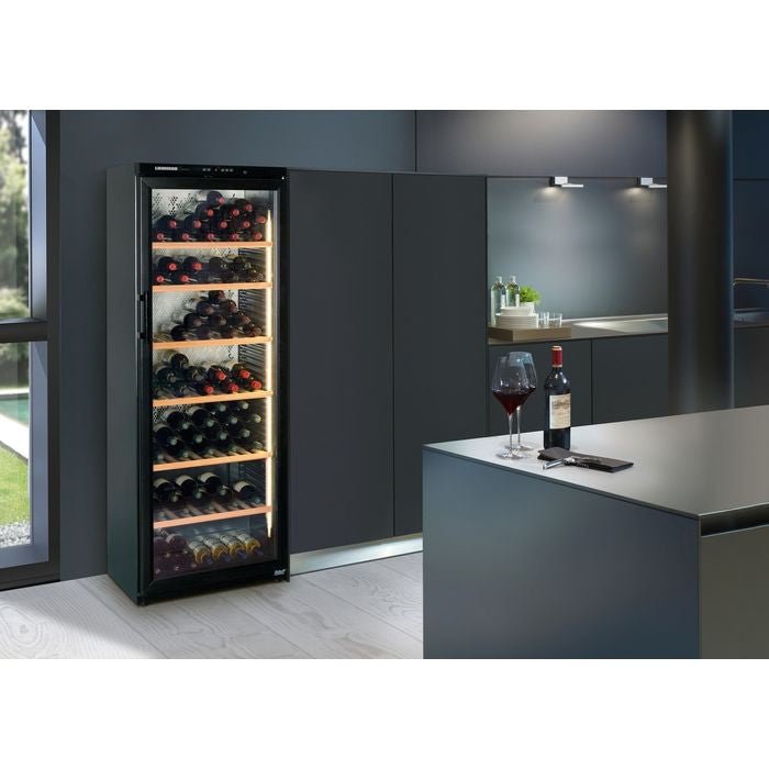 Liebherr WKB4612 Barrique Wine Chiller Glass Door 195 Bottles | TBM Online