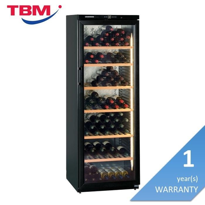 Liebherr WKB4612 Barrique Wine Chiller Glass Door 195 Bottles | TBM Online