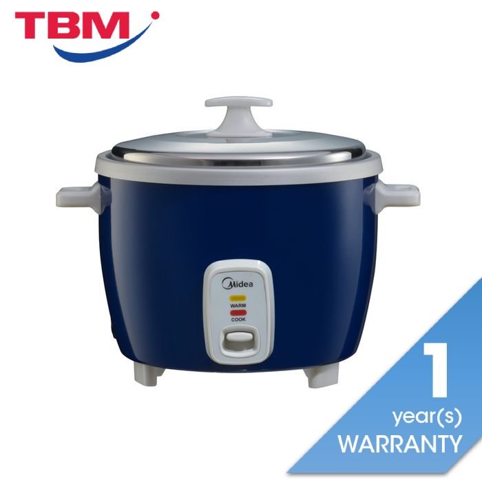 MIDEA MR-GM10SDA-B CONVENTIONAL RICE COOKER 1.0L BLUE | TBM Online