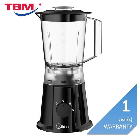 Midea MBL-35BK Blender 1.25L 250W 2 Speed With Pulse Control | TBM Online